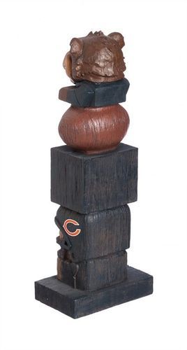 Team Sports Nfl Chicago Bears Tiki Totem Garden Statues Multi Team Sports Nfl Chicago Bears Tiki Totem Garden Statues Multi
