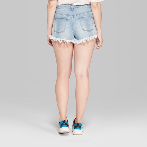 size 16 high waisted shorts