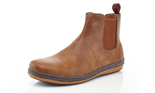 men's pull on casual boots