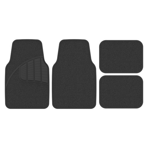 Rubbermaid Carpet Floor Mats For Cars Black 4 Pack Check