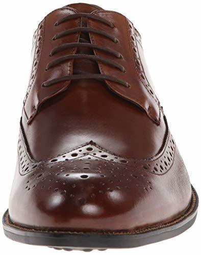 stacy adams wingtip cognac