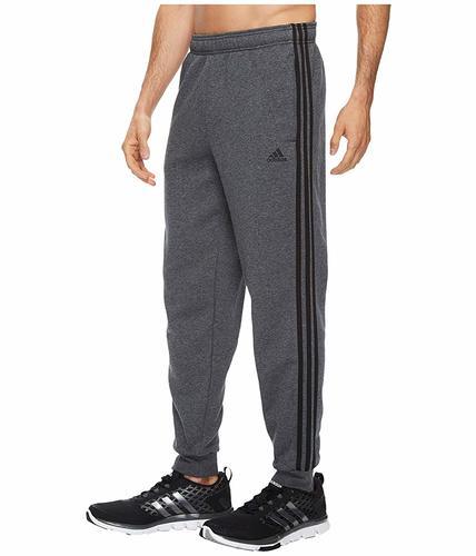 Adidas Men's Essentials 3 Stripe Jogger Pants Black Size Adidas Men's Essentials 3 Stripe Jogger Pants Black Size