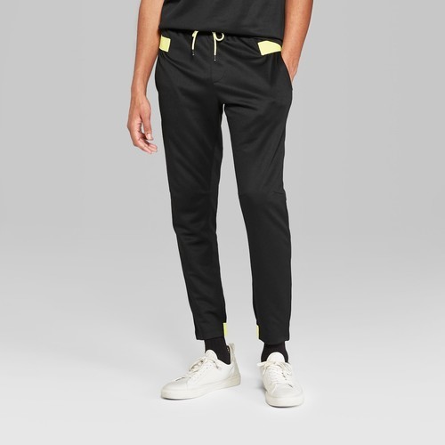 mid rise track pants