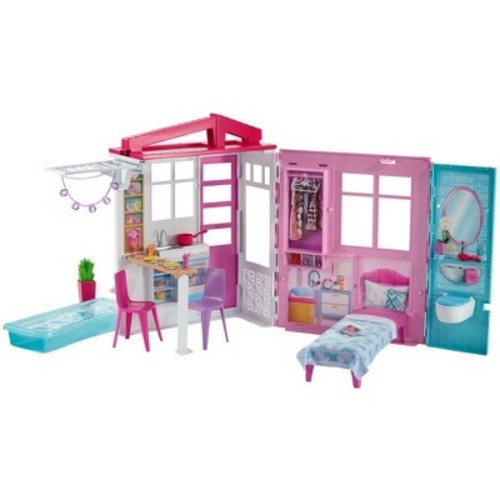 glam getaway house barbie