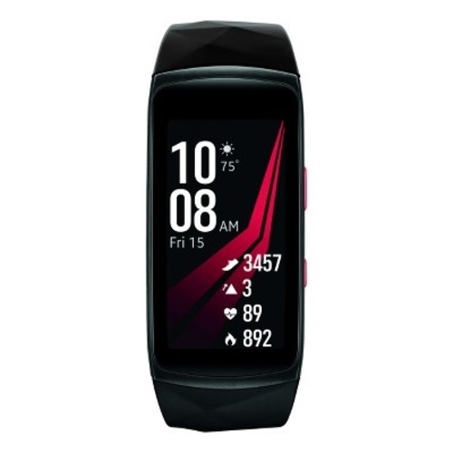 samsung gear fit2 pro small red