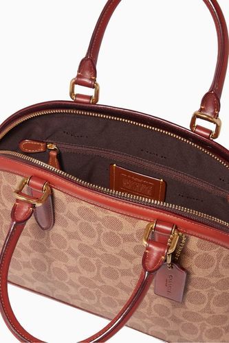 coach signature quinn satchel