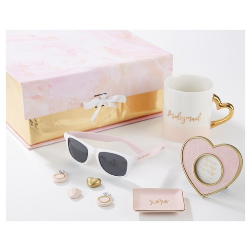 Kate Aspen Pink and Gold Will You Be My Bridesmaid Kit ...