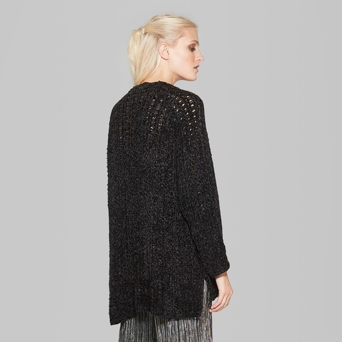 wild fable black cardigan