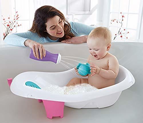 fisher price baby bath tub pink