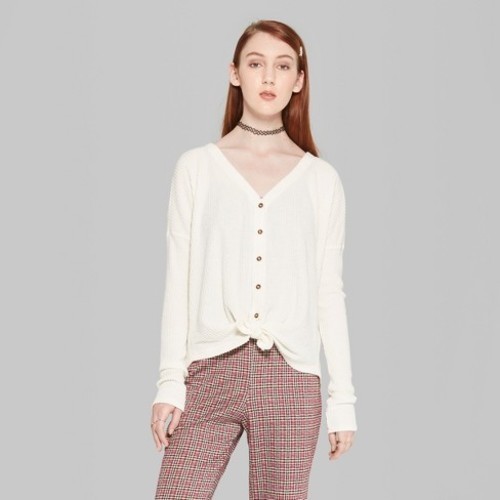 thermal tie front top