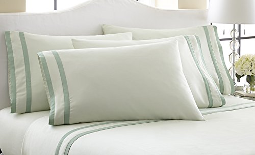 Pct 6 Piece 1000tc Egyptian Cotton Sheet Set Jade Dark Size Save 10 On Your First Order