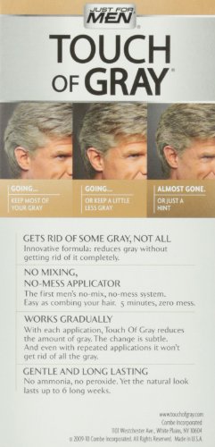 Just For Men Touch Of Gray Men S Hair Color Light Brown Check