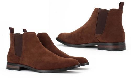 harrison men's casual chelsea boots