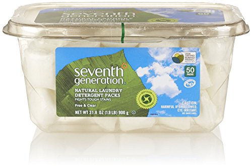 Seventh Generation Natural Laundry Detergent Packs Free Clear Seventh Generation Natural Laundry Detergent Packs Free Clear