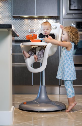 boon high chair orange