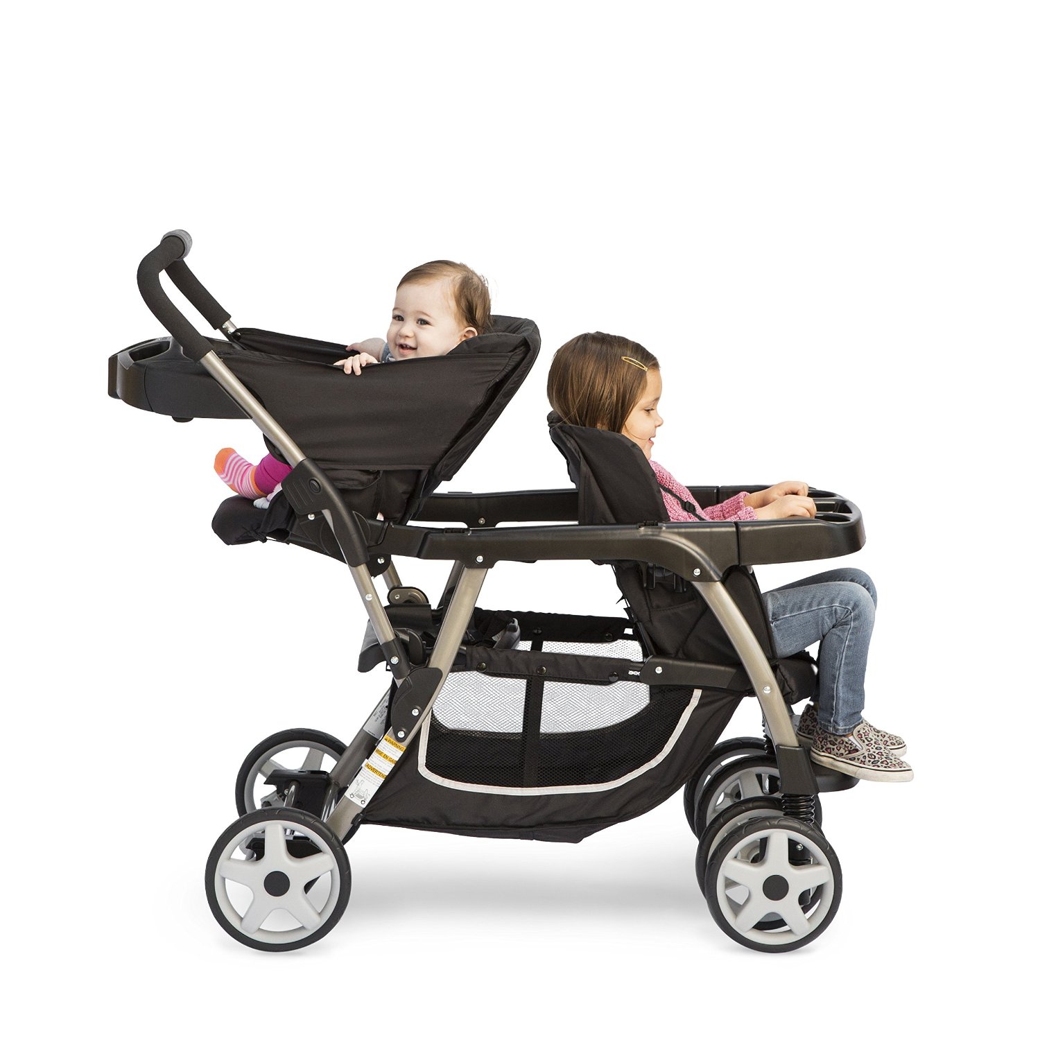 graco ready2grow click connect stand and ride stroller