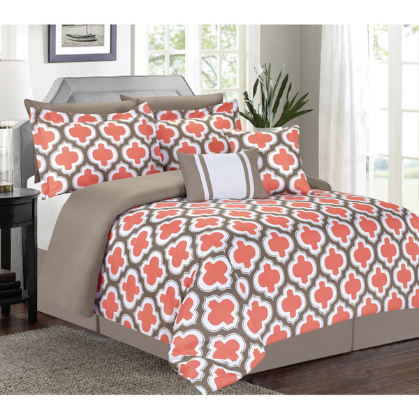 Greengate 7 Piece Comforter Set Coral King Check Back Soon Blinq