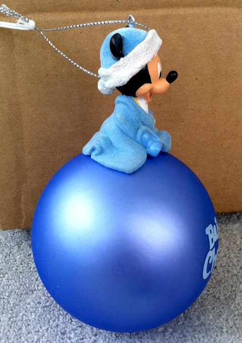 baby's first christmas ornament disney